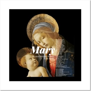 Mary , The most Powerful woman in the world Posters and Art